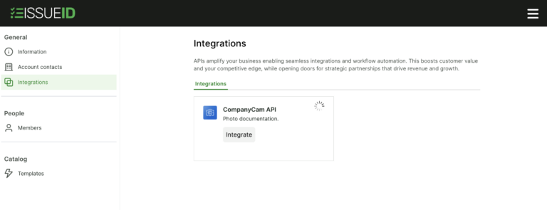 IssueID Integrations