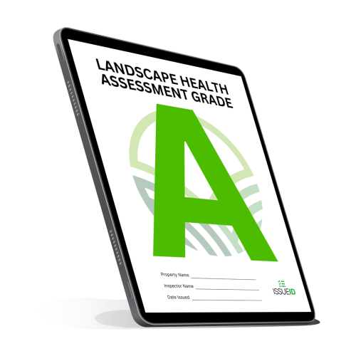 Landscape Health Assessment Grade Mockup iPad